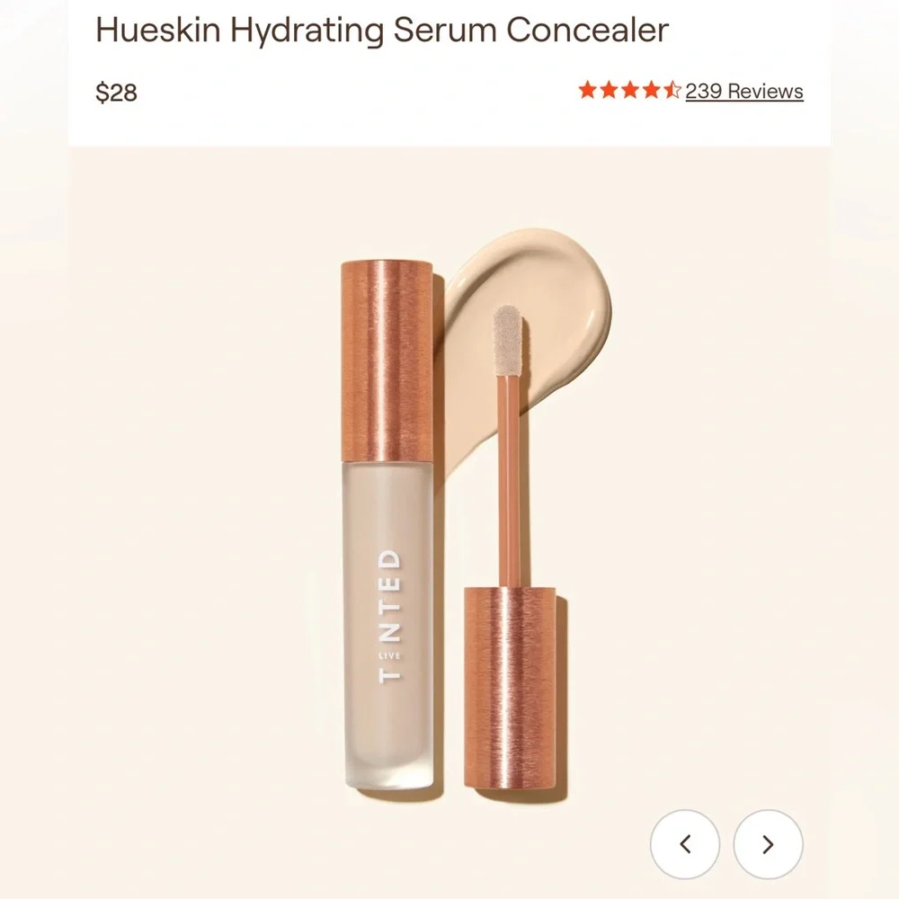 2 Hueskin Hydrating Serum Concealer